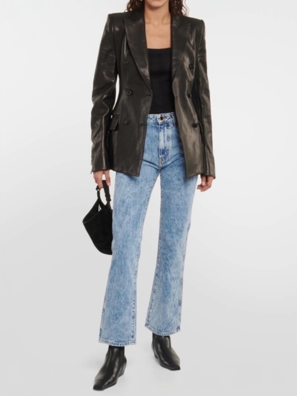 NWOT! Khaite Vivian Bootcut Flare Jeans, Size 26
